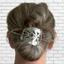 Cake Server Hair Barrette - Melody - #5675