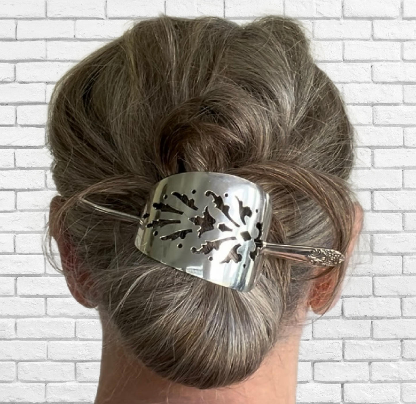 Cake Server Hair Barrette - Melody - #5675