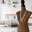 Spoon Concho Necklace - ARROWS - #5696