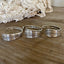 Stamped spoon cuff bracelets - handcrafted from upcycled vintage silverware - Laughing Frog Studio