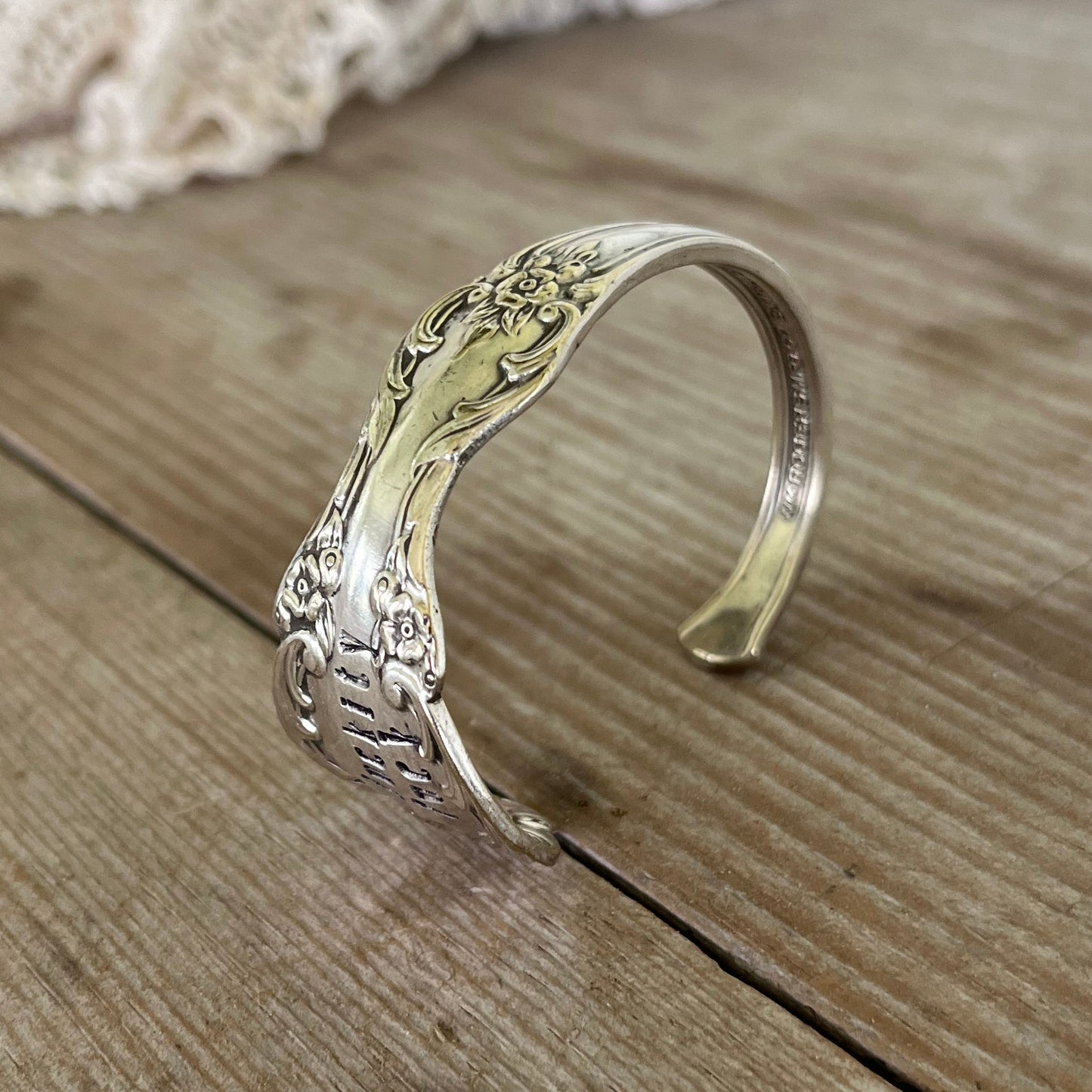 Spoon Cuff Bracelet - FUCKITY FUCK - #5735