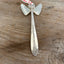 Premium handcrafted Diana angel ornament from vintage silverware - unique upcycled artisan holiday gift