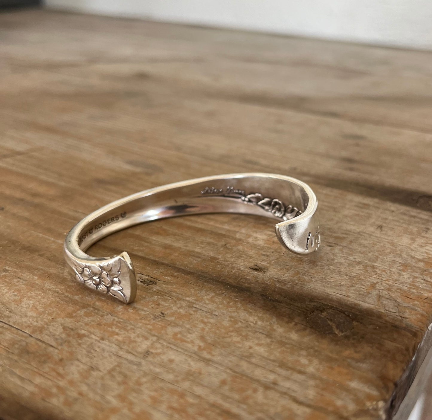 Spoon Cuff Bracelet -FUCKITY FUCK FUCK - #5780