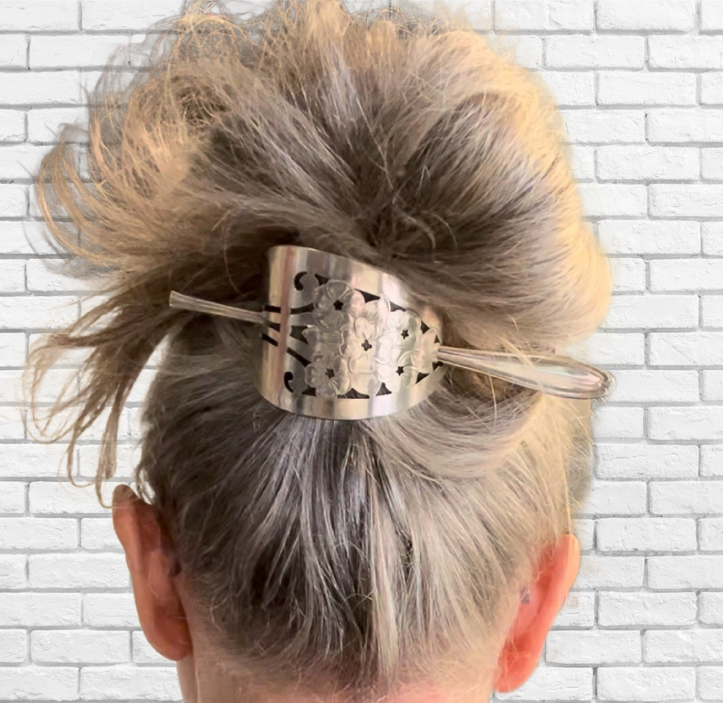 Cake Server Hair Barrette - #5787