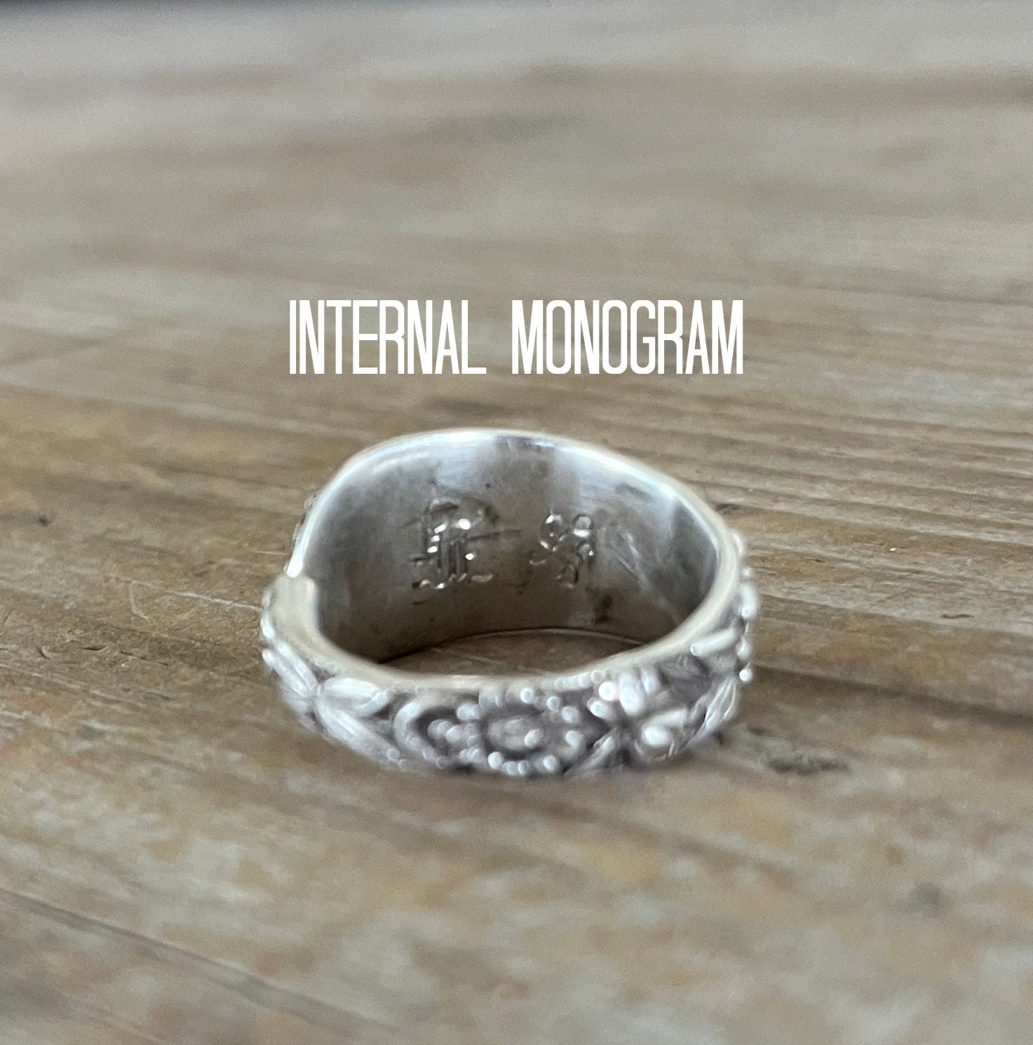 Sterling Silver Kirk & Son Spoon Ring | Premium Silverware Jewelry