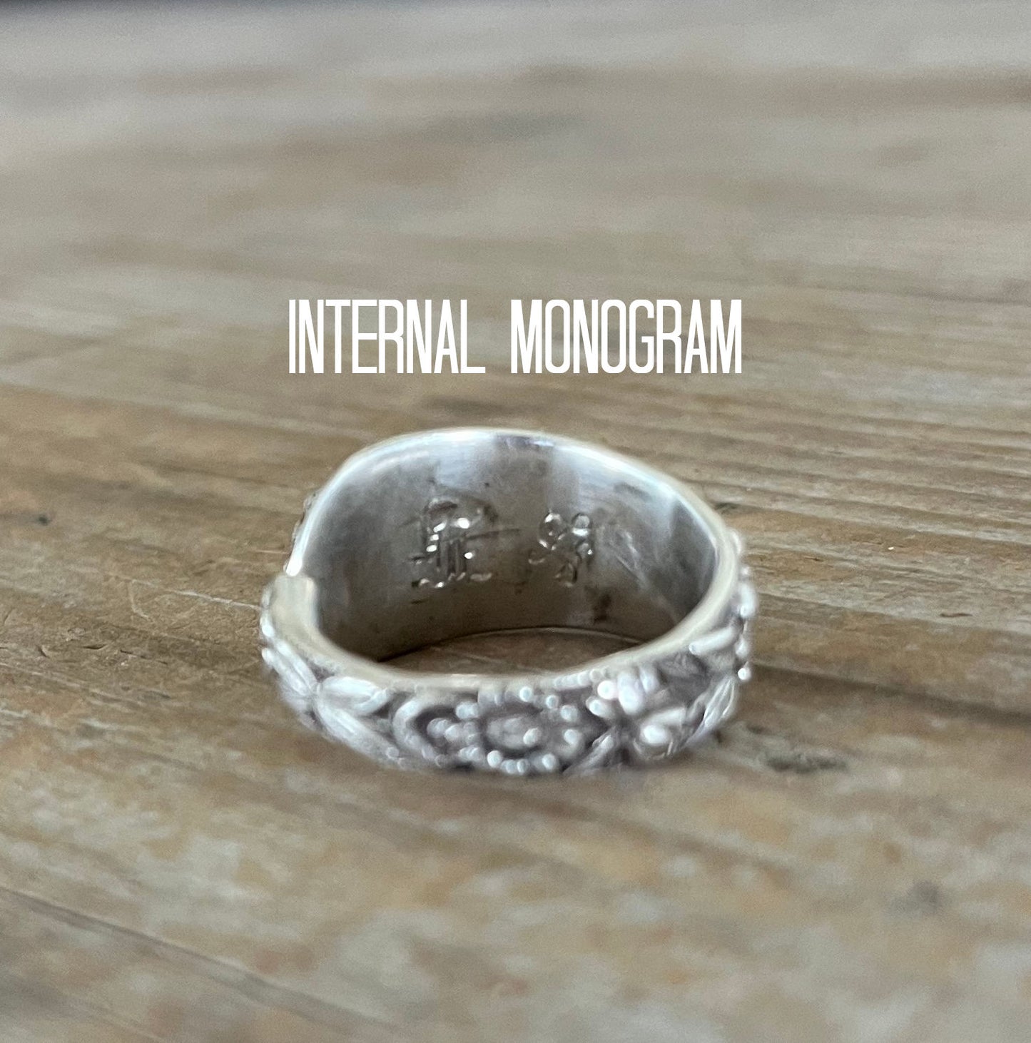 Sterling Spoon Ring - Kirk & Son #132