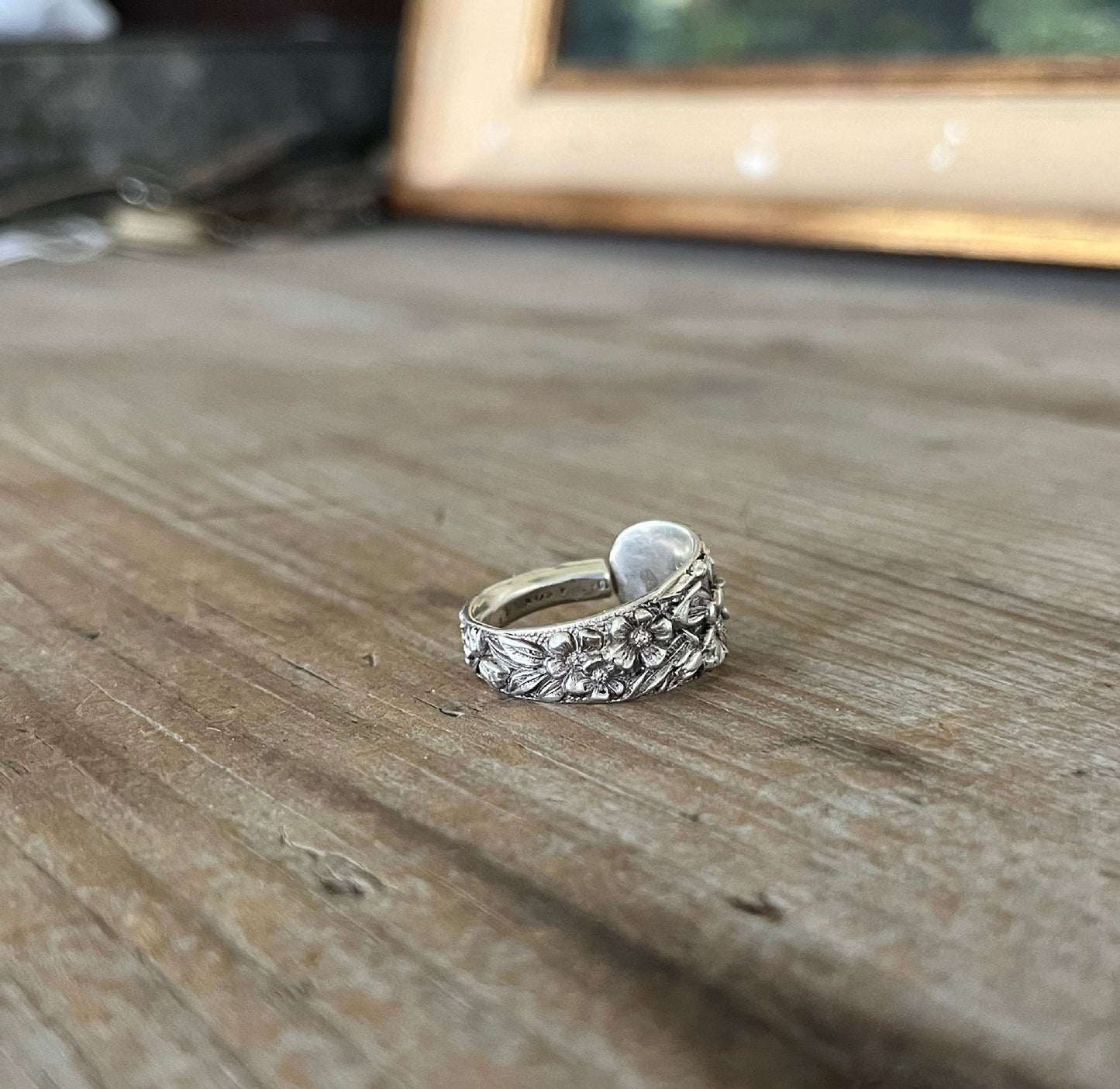 Sterling Spoon Ring - Kirk & Son #132