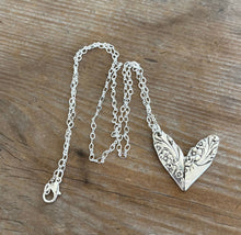 Spoon Heart Necklace - EVENING STAR - #5836