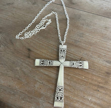Spoon Cross Necklace - CORONATION - #5894