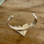 Spoon Heart Cuff Bracelet - #5895