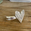Spoon Heart Cuff Bracelet - #5895