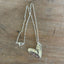 Cranford Sherwood silverplate heart necklace pendant - handcrafted from upcycled vintage silverware - Laughing Frog Studio