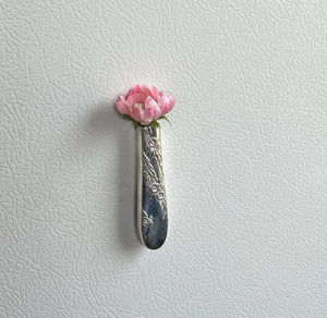 Knife Vase or Boutonniere with Magnet - BRIDAL WREATH