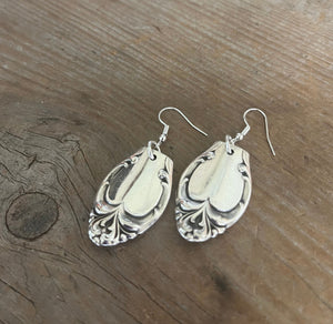 Spoon Earrings - SILVER FASHION - #5952