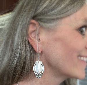 Spoon Earrings - SILVER FASHION - #5952