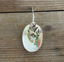 Spoon Earring with Bird Charms - #5972