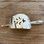Handmade cake server barrette upcycled from vintage Oneida silverware with Queen Bess II stick