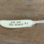 William Rogers Memory/Hiawatha spreader - hand-stamped "Who Cut the Cheese?" - upcycled vintage silverware - Laughing Frog Studio