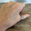 SWEDEN spoon ring worn on finger displaying size and fit