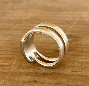 Fork Tine Ring - Double - SIZE 9.5 - #6027