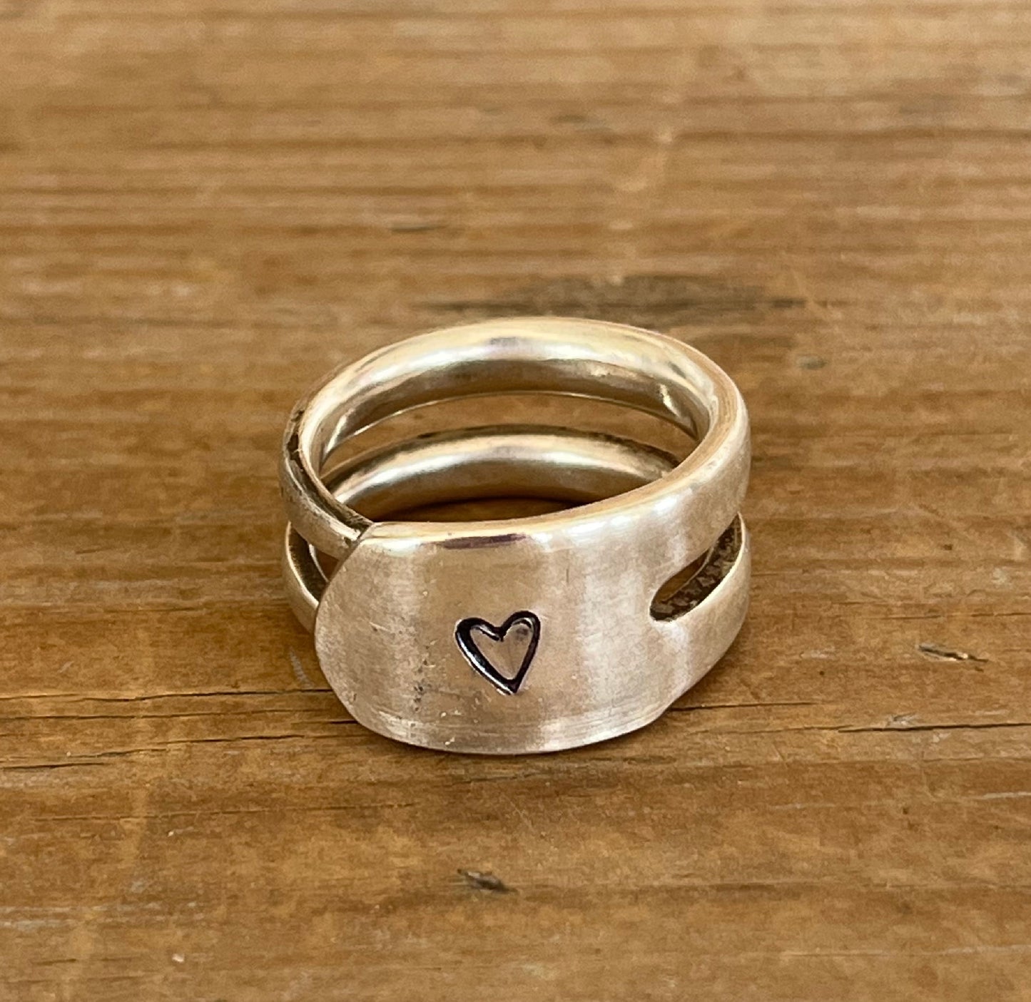 Fork Tine Ring - Double - SIZE 9.5 - #6027