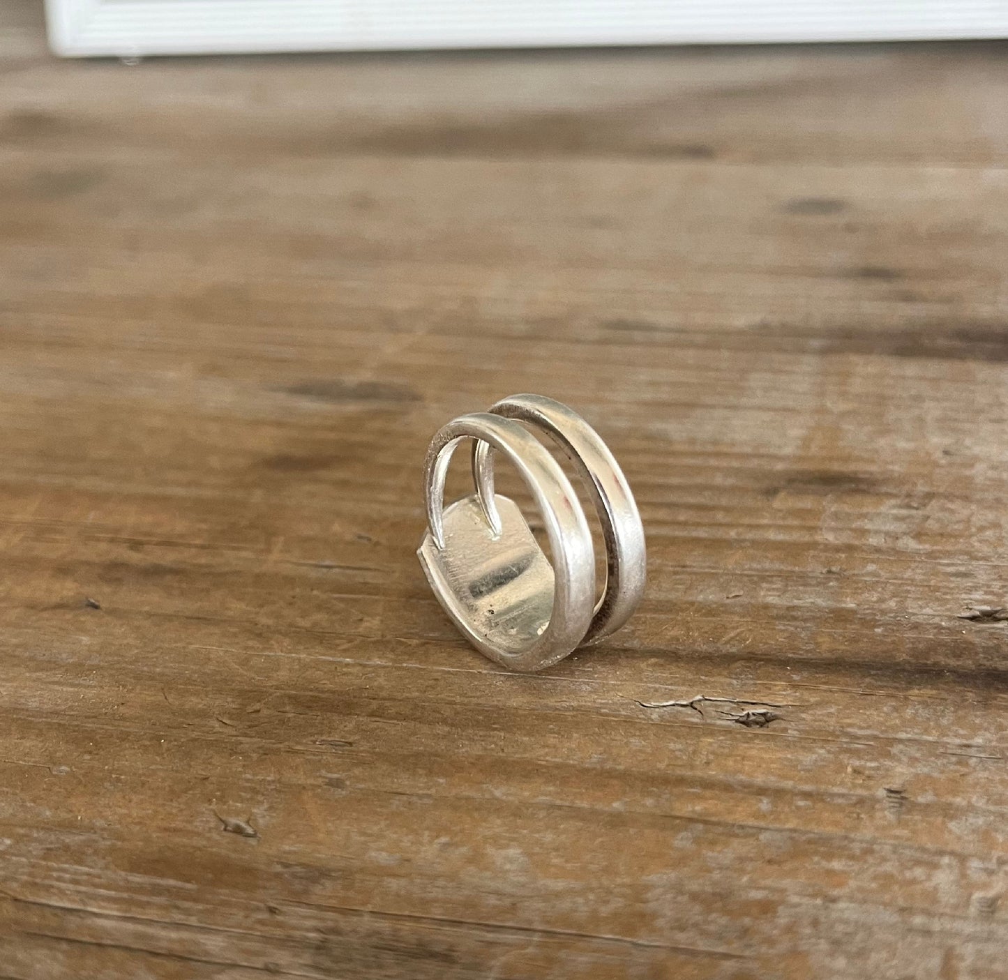 Fork Tine Ring - Double - SIZE 8.5 - #6030