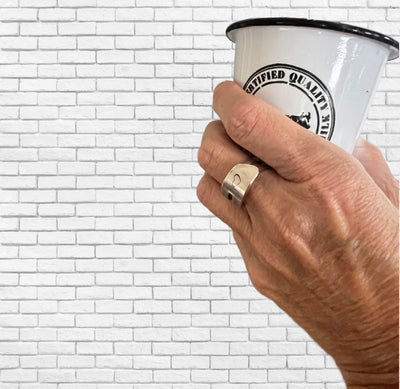 Fork Tine Ring - Double - SIZE 10 - #6031