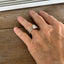 Fork Tine Ring - Double - PLAIN - SIZE 7.5 - #6042