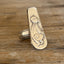 Peter Rabbit bunny spoon ring made from vintage children's spoon - upcycled silverware jewelry - Laughing Frog Studio