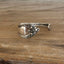 Alternate view of 1949 Oneida Old South spoon cuff bracelet with decorative border - upcycled vintage silverware - Laughing Frog Studio