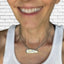 Bar Necklace - VOTE - #6183