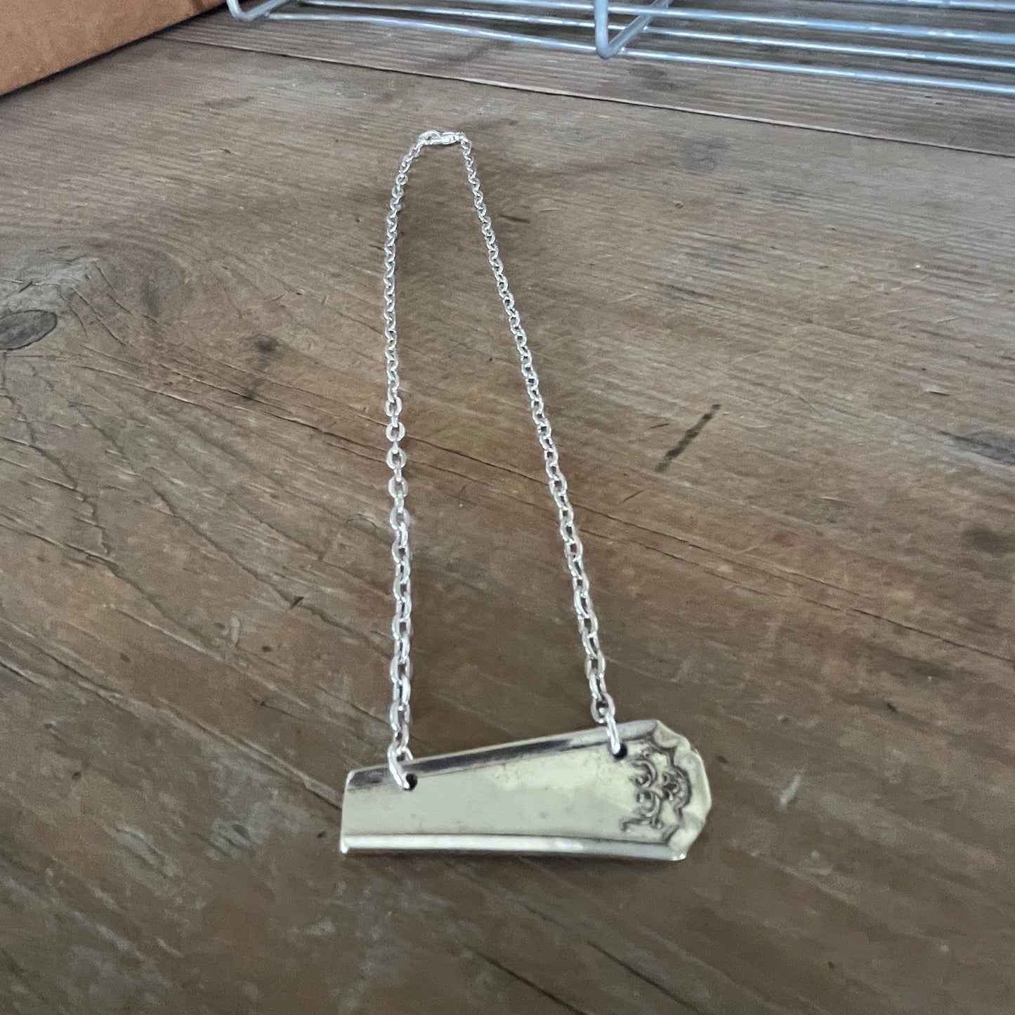 Bar Necklace - VOTE - #6183