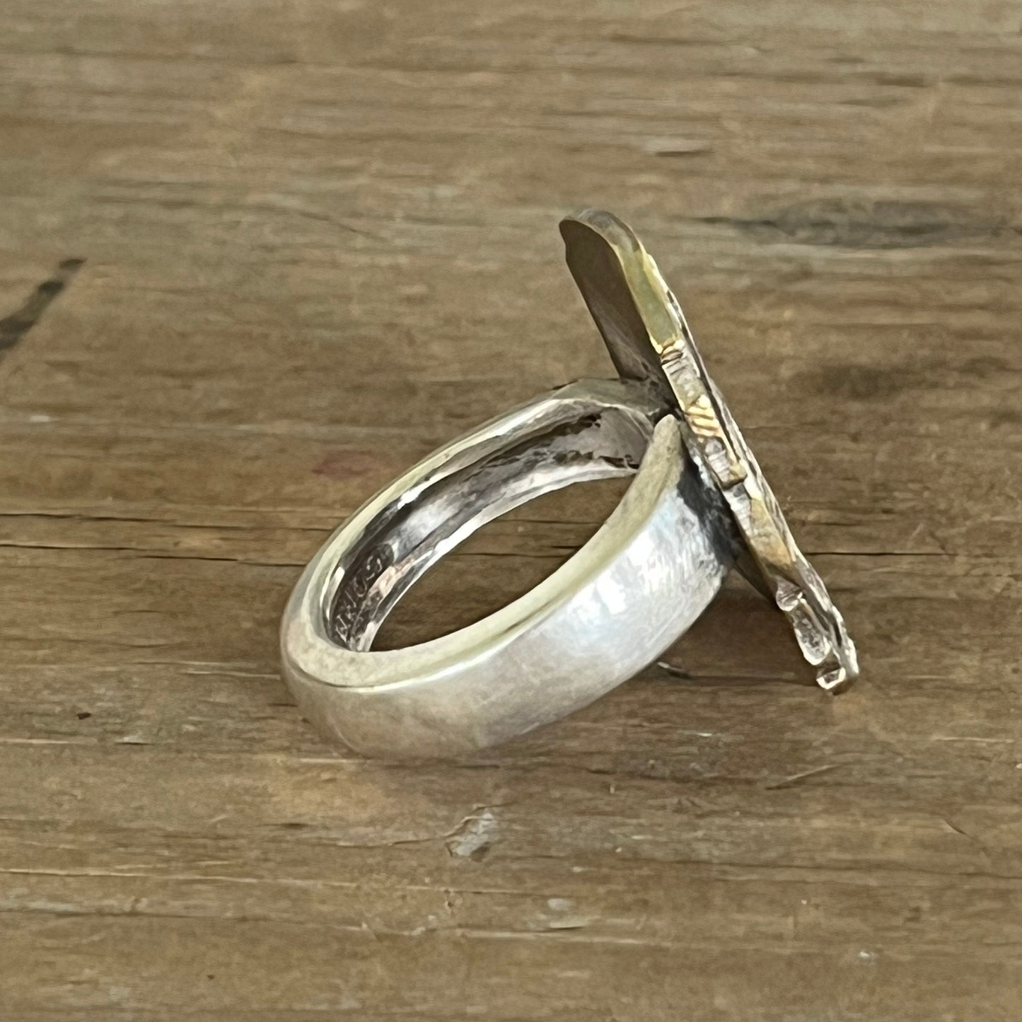 Statement Spoon Ring - AMANA COLONIES Iowa- #6211