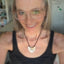 VOTE spoon necklace worn as a choker - hand-stamped silverplate pendant on faux suede cord - handcrafted from upcycled vintage silverware - Laughing Frog Studio