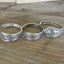 Trio of bad words hand-stamped spoon cuff bracelets - Stamped Spoon Bracelet - handcrafted from upcycled vintage silverware - Laughing Frog Studio