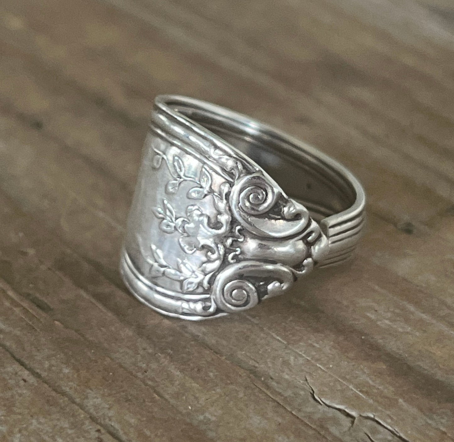 Sterling Spoon Ring - ALVIN ALS16 - #5867