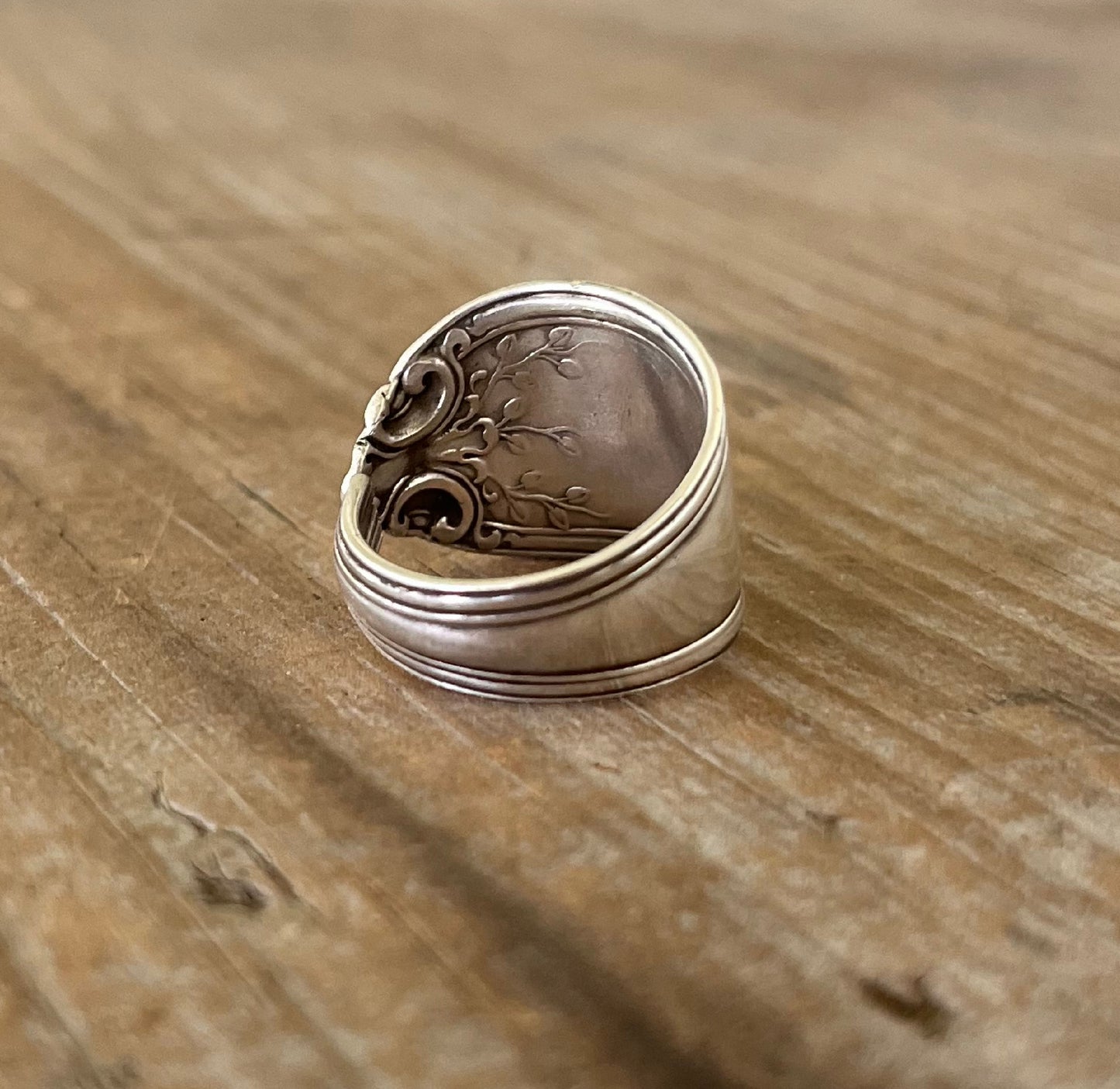 Sterling Spoon Ring - ALVIN ALS16 - #5867