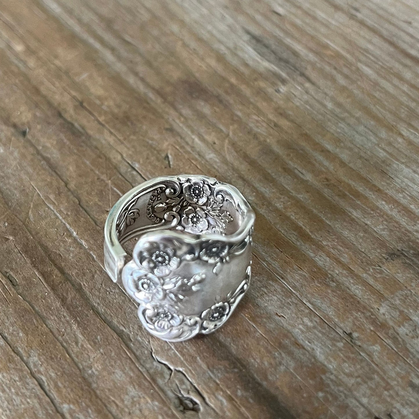 Sterling Spoon Ring - BUTTERCUP - #5864