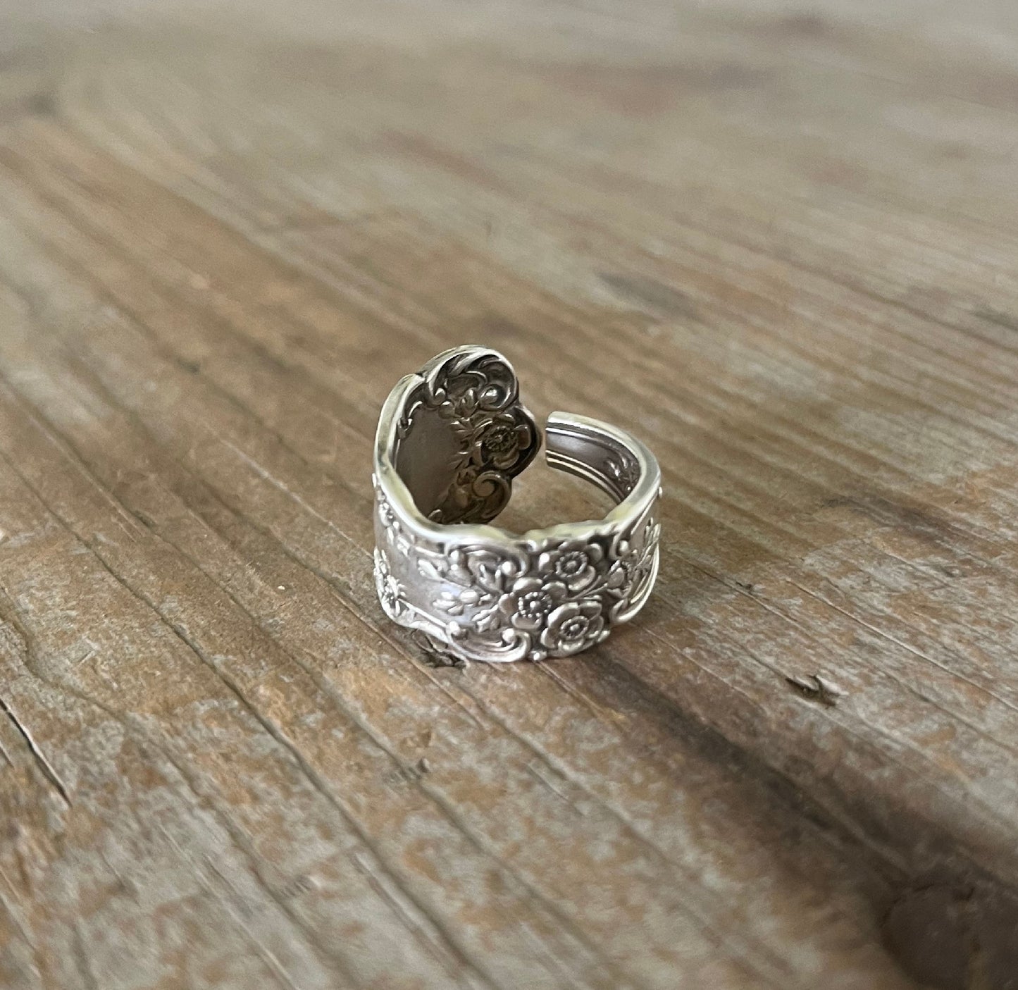 Sterling Spoon Ring - BUTTERCUP - #5864