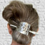 Cake Server Hair Barrette - QUEEN BESS - #5685