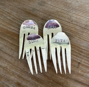 Fork Cheese Markers - Set of 4 - #5725