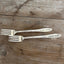HAND-stamped Dessert Fork - FEELING DEVILISH - King Edward