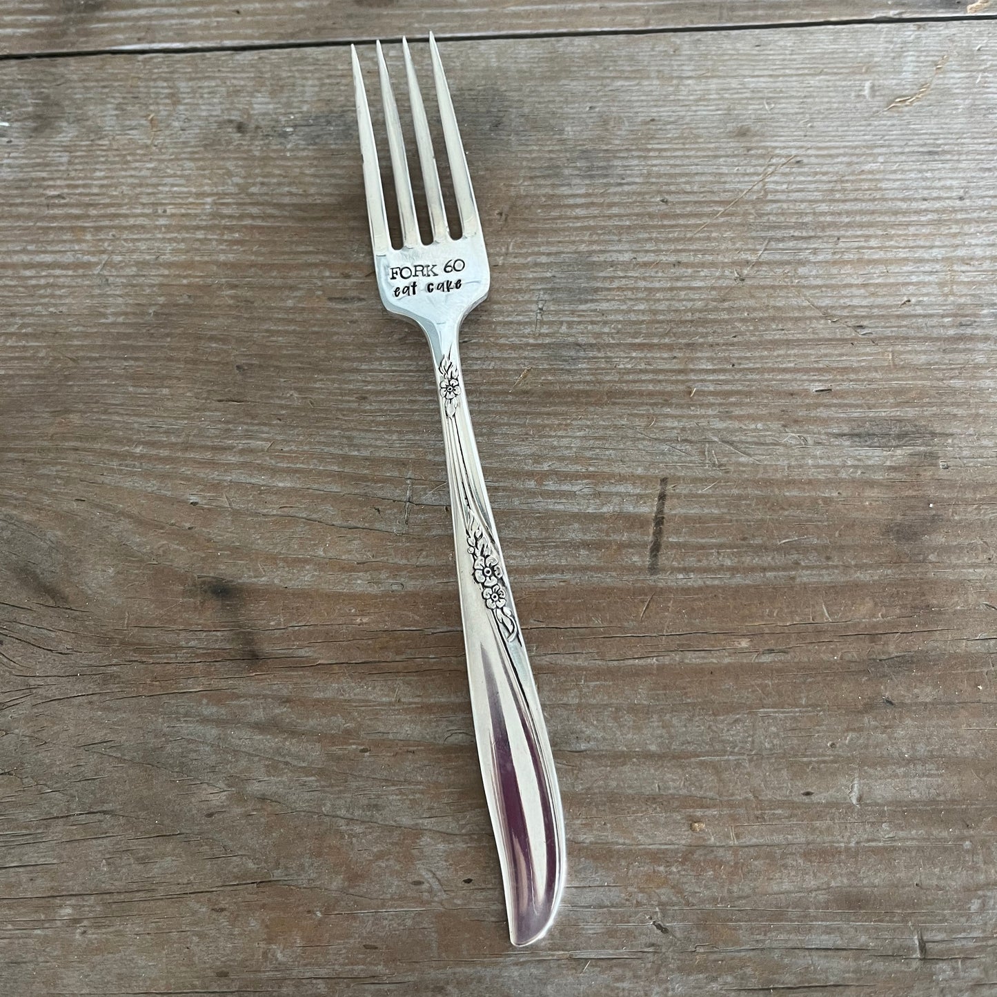 Cake Fork - FORK 50 - EAT CAKE - Birthday Fork