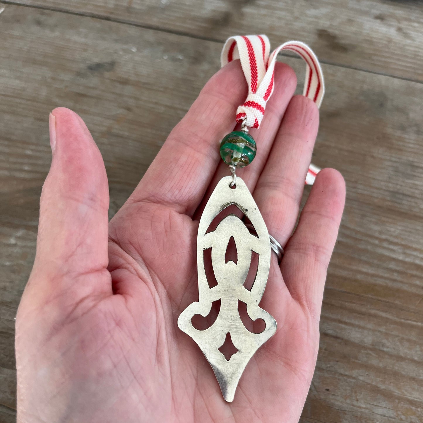 Spoon Ornament- Retro Mid-Century Style - #5784