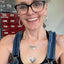 SALE Fork Heart Necklace - COMMUNITY "M" - #5831