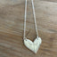 SALE Fork Heart Necklace - COMMUNITY "M" - #5831