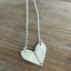SALE Fork Heart Necklace - COMMUNITY "M" - #5831