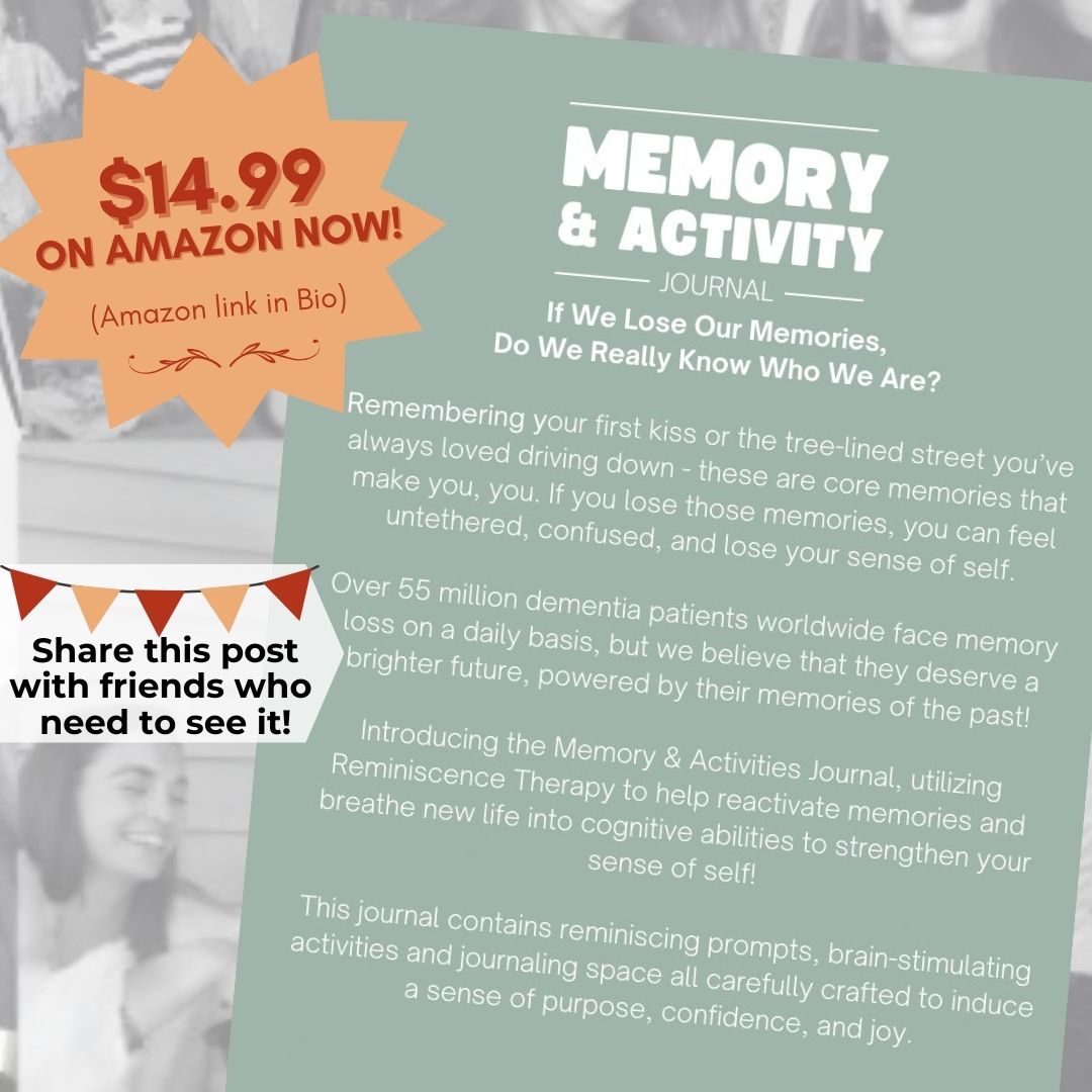 Memory & Activity Journal: A Large-Print Memories & Activities Notebook for Dementia or Memory Loss Patients