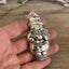 Cake Server Handle Figural Snowman Silverplate Ornament