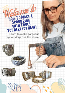 Make A Spoon Ring Guide PDF | How To Make A Spoon Ring With Tools You Already Have